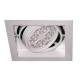 DOWNLIGHT CUADRADO BLANCO PARA PAR30 E27