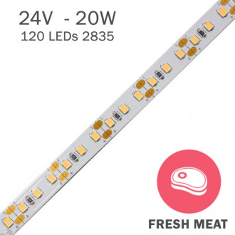 TIRA LED 24V ESPECIAL CARNE 20W/m FRESH MEAT