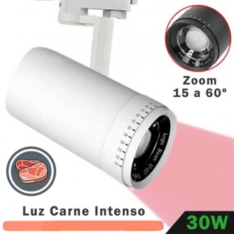FOCO CARRIL LED RED MEAT 35W BLANCO AJUSTABLE