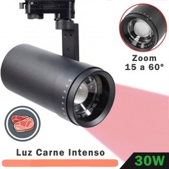 FOCO CARRIL LED RED MEAT 35W NEGRO AJUSTABLE